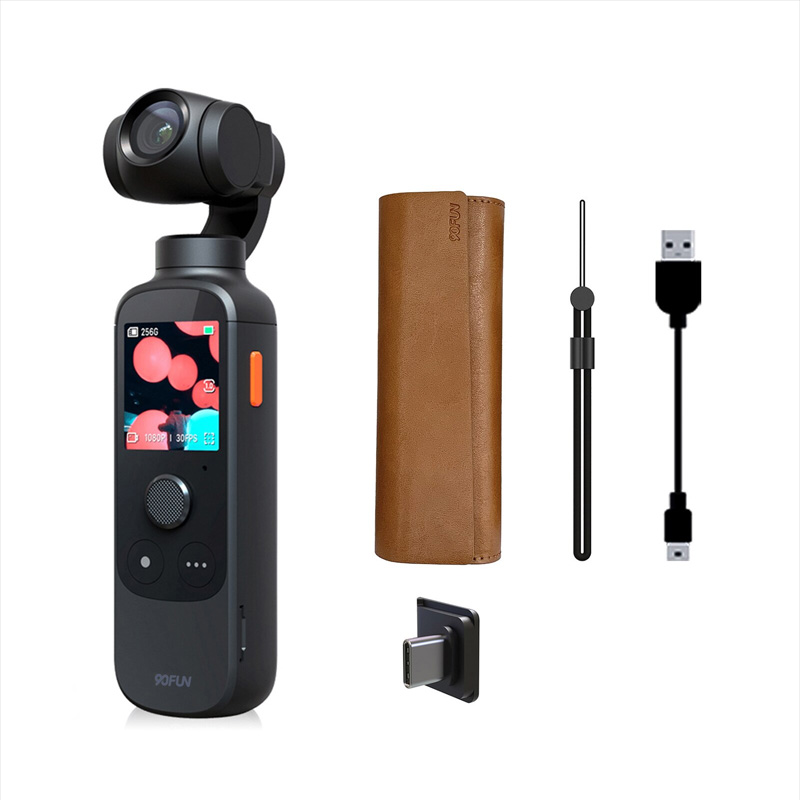 

Stabilizers Xiaomi 90FUN Capture 1 Vlogging Camera Handheld 3-Axis Stabilized Gimbal 60fps Video AI Tracking 116 Wide Angle Lens Vlog Camera