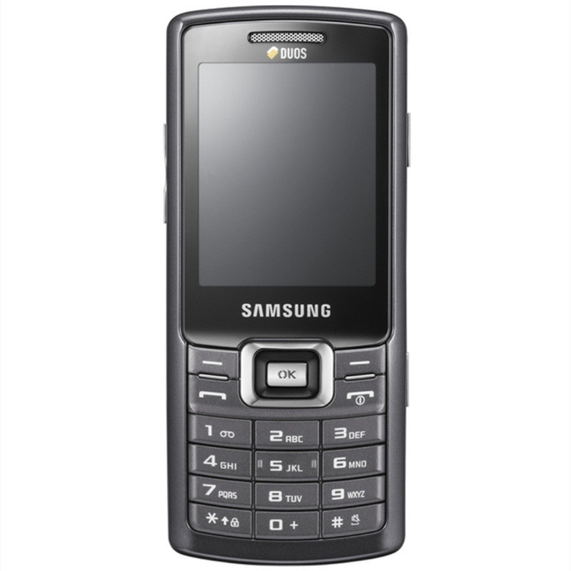 

Original Refurbished Cell Phones Samsung C5212 2.2INCH GSM 2G Dual SIM Camera For Elderly Student Mobilephone, Black