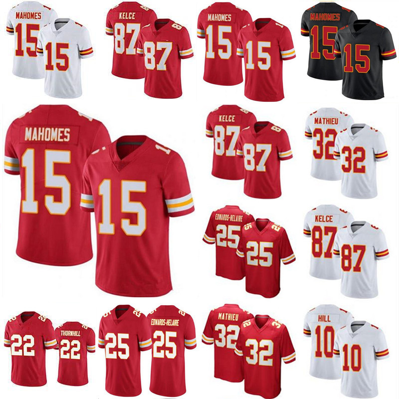 

Patrick Mahomes football Jerseys Travis Kelce Kansa City''Chiefes''mens, As