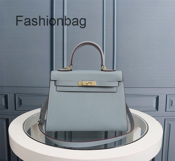 Handbags 17 Bags Kellies Designer Princess Bag High Shoulder Quality Hermee Colors Crossbody Espom Leather 25cm Lady Tote Handbag Palm Print 4 GO