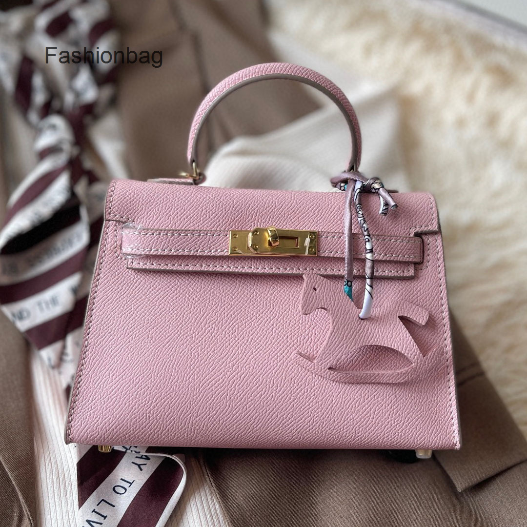 Patché en cuir en cuir 2022 Kellies Sac à main de créateur à bandoulière Litchi Hermee Togo Sacs de mode Palm Single Messenger Zhk6Kellys