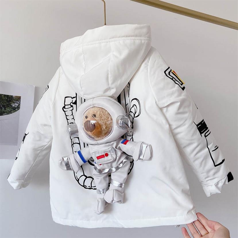 Children Down Coat Kids Winter Outwear Girls Clothes Boys Clothing Warm Hooded Jacket Coats Boy Jackets B8403269W