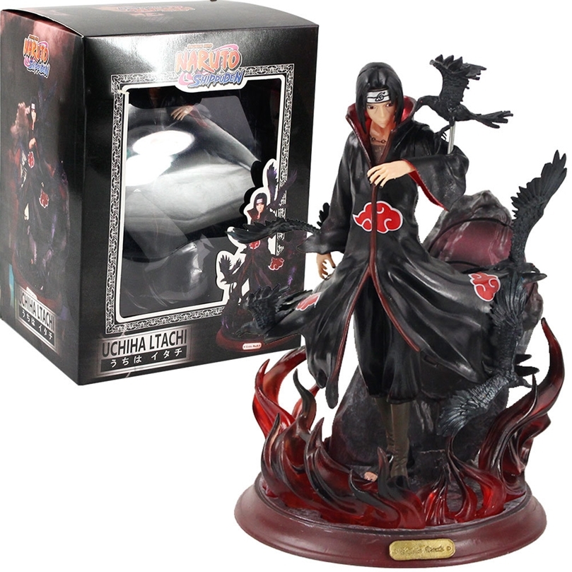 

26cm Anime Shippuden Uchiha Itachi Figurine PVC Action Figure Collectible Model Toys MX200319