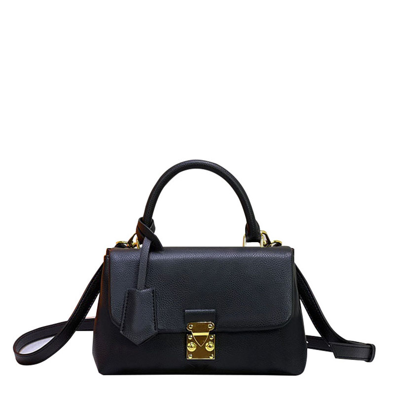 

M46008 women handbags shoulder bags leather luxurys designers HIGH QUALITY classic style buckle flap fashion ladies crossbody bag M45976 M46041, Black/white flower