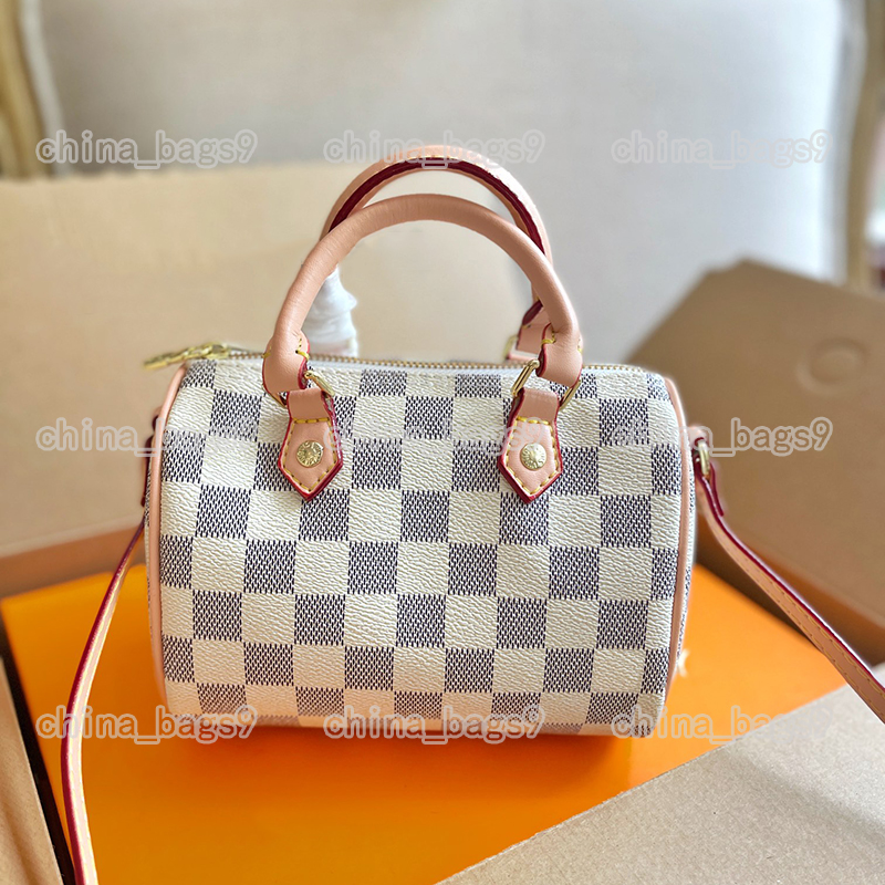 

Classic Shoulder Bags Designer Crossbody Handbags SPEEDY M61252 Boston Bags Fashion Pillow Purse, C1