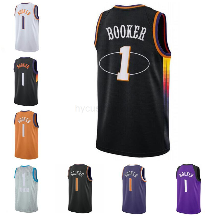 

Basketball Jerseys Devin Booker jersey 2021-22 city jersey Men Youth S-XXL, With logo