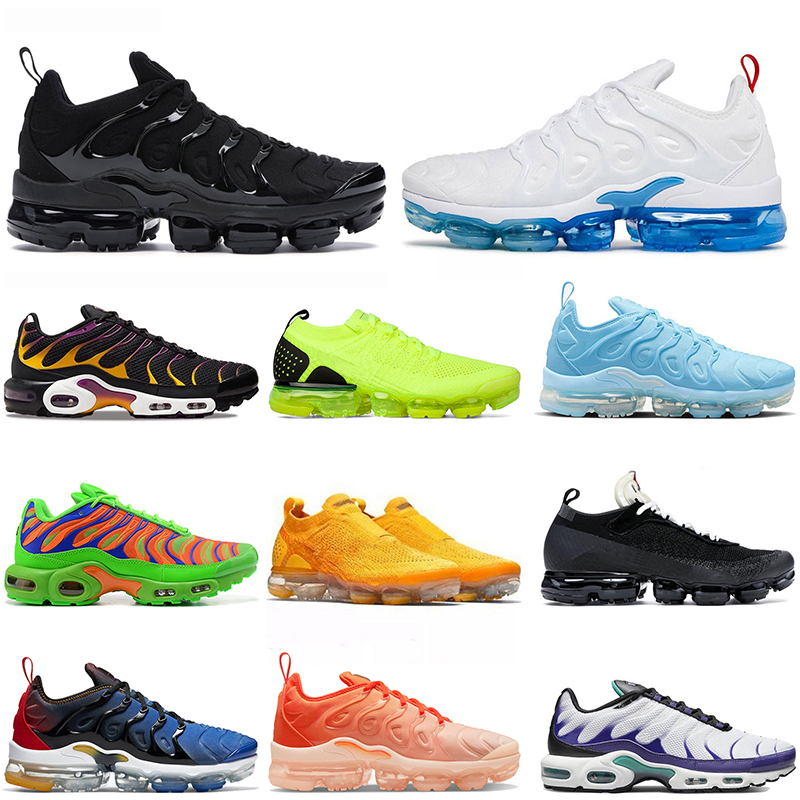 

Tn Plus Atlanta Mens Women Sports Fly Knit Running Shoes Big Size Us 13 Black Royal Triple White University Blue Moc Laceless Off Flynit Sneakers Trainers Eur 36-47, B2 creamsicle 36-47 (2)