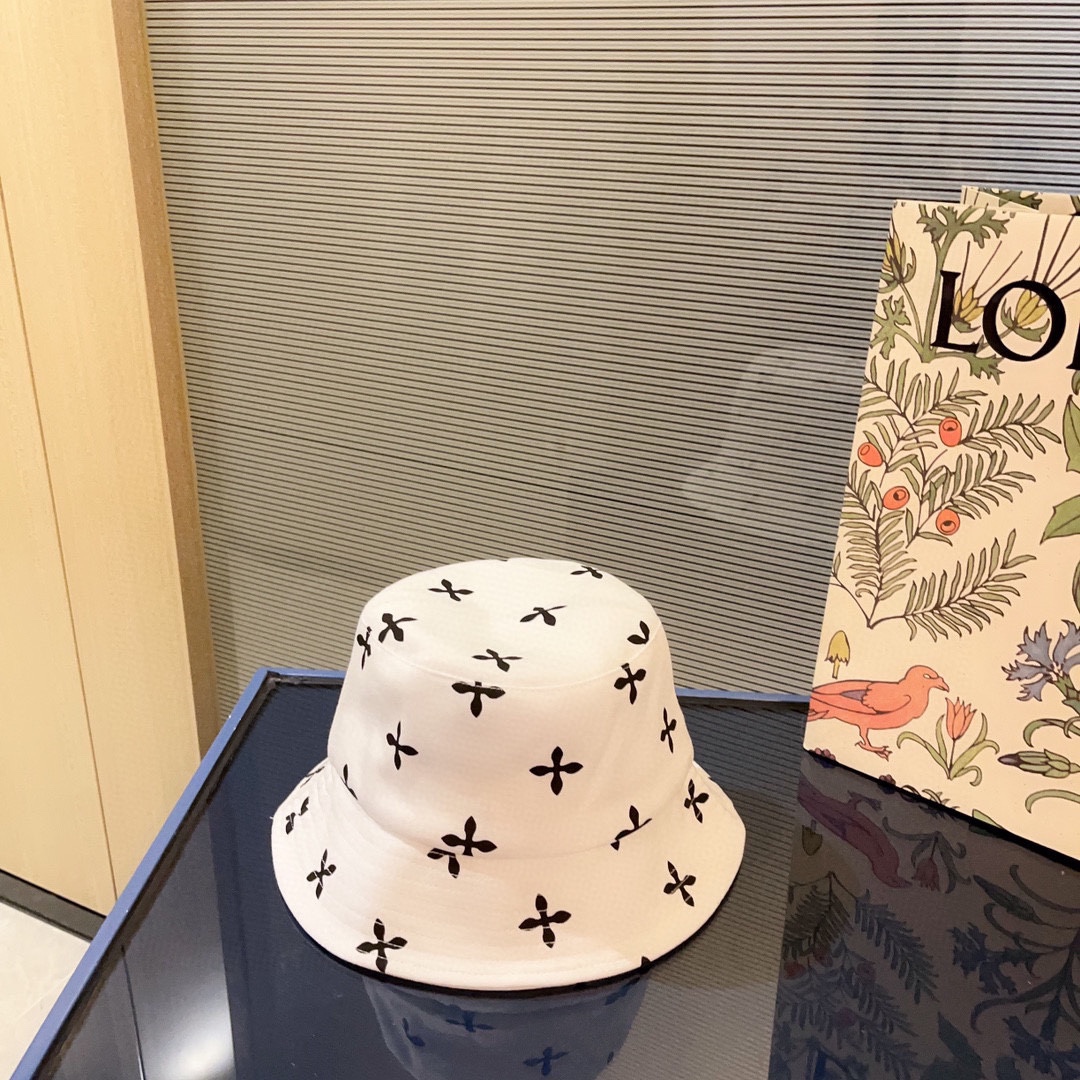 

Wide Brim Hats Print Crucifix Bucket Hat Outdoor Foldable Fisherman's Unisex Beach Cap Cotton Sunscreen Panama Caps, Grey