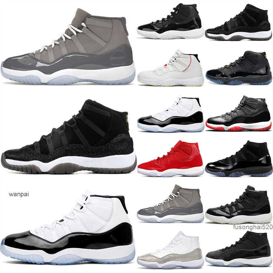 

Mens Women 11 11s Basketball Shoes Cool Grey Bred Sneakers Concord 45 Gamma Blue Prom Night Legend Blue men womens trainers Sports Eur 36-47J OG designer shoes, # 3