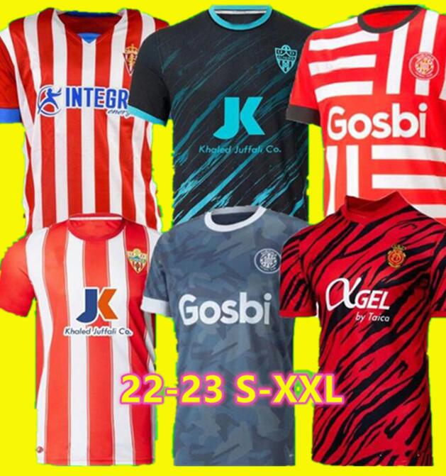 

22 23 UD Almeria soccer jersey 2022 2023 home away third RCD Mallorca Sporting Gijon football shirts camiseta de futbol ABDON SANCHEZ BABA HOPPE Kaiky Alejandro Pozo