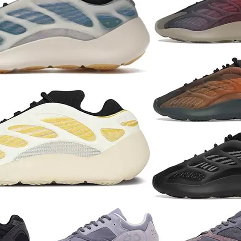 

Designer Basketball Shoes V2 V3 sports rnning mens womans fashion 700 boost designer sneaker 3M reflective Bblack platform Yezys trainers sneakers Size 5-13 With Box, 32