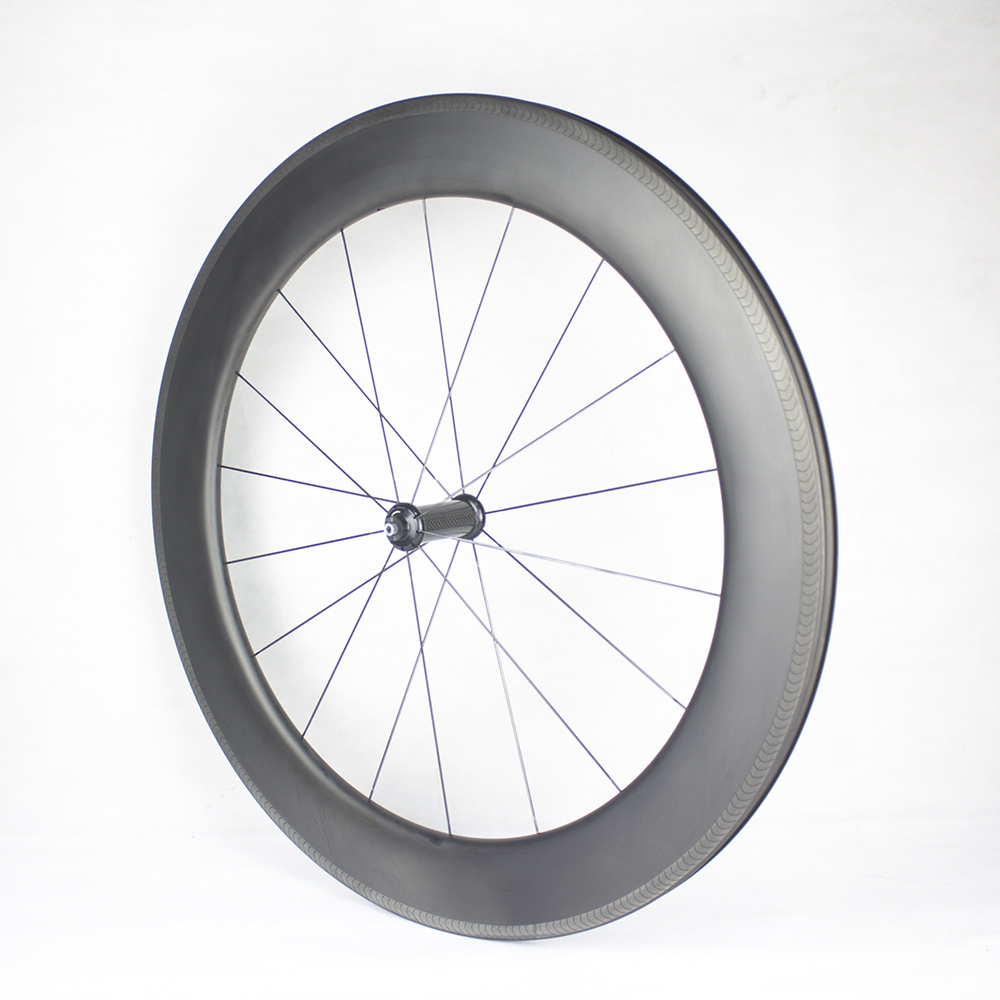 

3G Full Carbon T700 Road Bike Wheels UD Finishing 700C WTO V Brake Front 60 and Rrear 80 Cycling Wheels