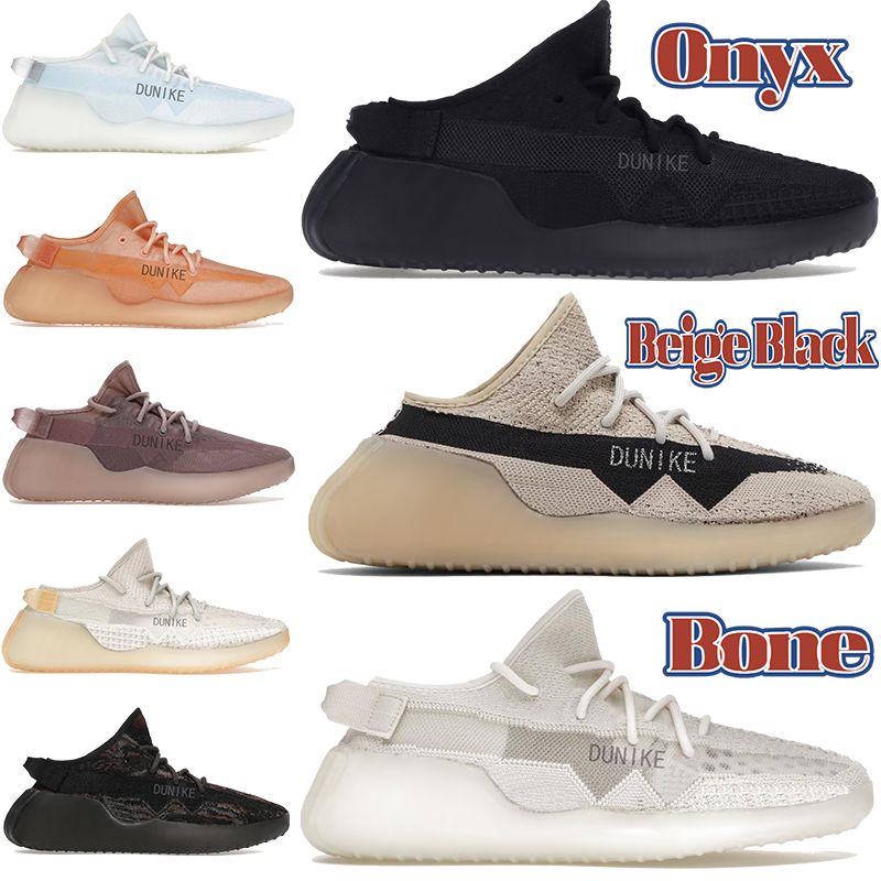 

GAI with box v2 designer running shoes bone onyx light beige black mono cinder ice clay mist MX Oat rock top men women sports sneakers trainers US 5-13, 09 mono clay