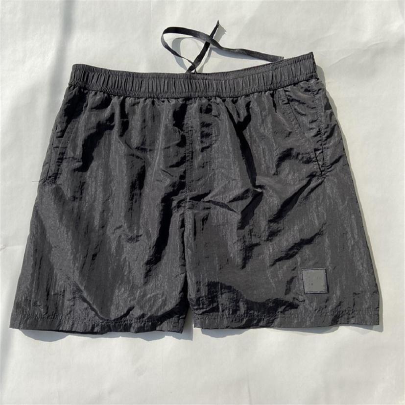 

Metal Nylon Dyed Shorts Outdoor Jogging Tracksuit Casual Men Pants Beach Swim Shorts Size M-XXL240W, Gray