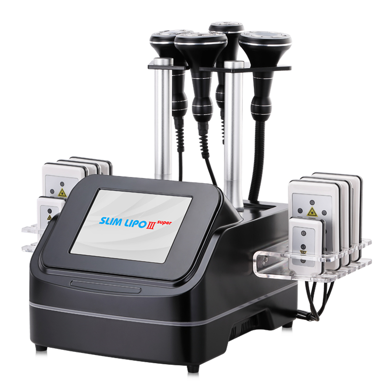 Nouveau produit minceur 5 en 1 laser sous vide radiofréquence RF 40K Cavi Lipo Slim levage serrant la machine de cavitation par liposuccion ultra