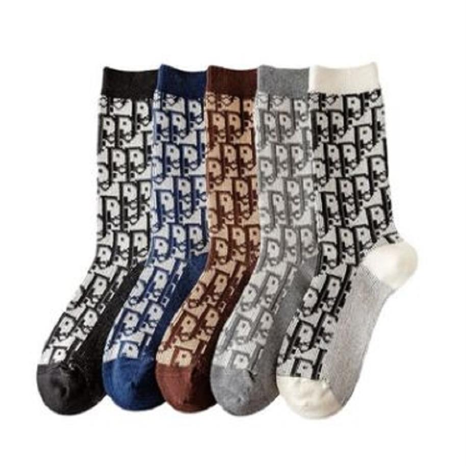 

Designers Mens Womens Socks short 5color dd Luxury Sports Winter Mesh Letter Printed Tiger Head Sock Embroidery Cotton181s, Coffee