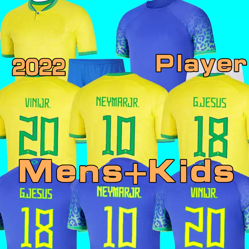 

COUTINHO VINICIUS brasil Soccer Jersey BrAZiLs National Team home away 2022 2023 Camisa Kids Kit Football Shirt Training SILVA player Kits