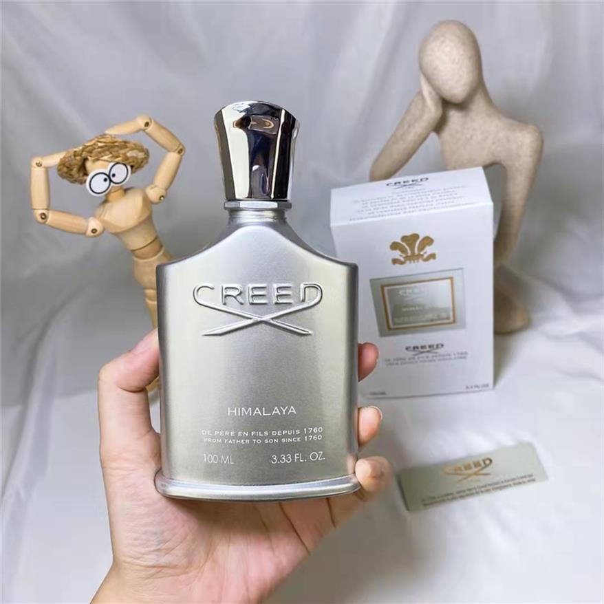 Unseix Men Women Perfume Highend Men's Perfume Creed Himalaya Fragrance durable Eau de Parfum 100ml Top Quality321a