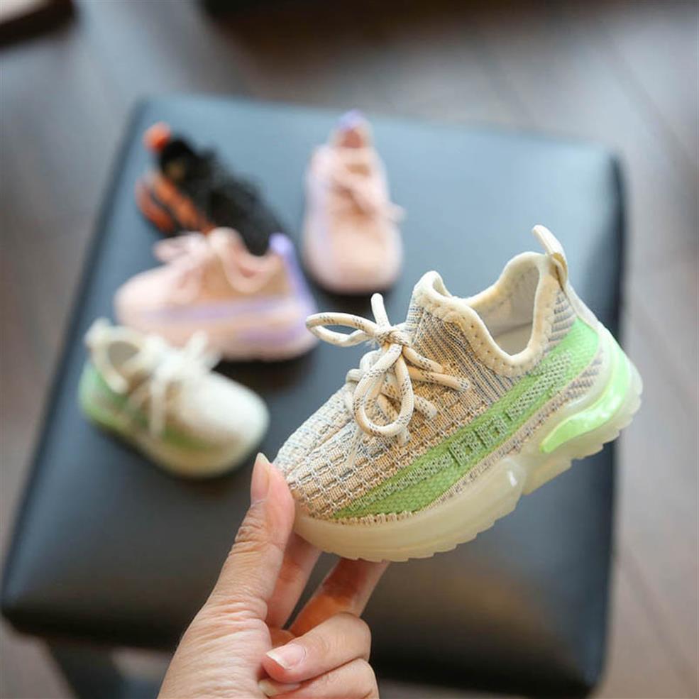 Baby First Walkers Chaussures pour nourrissons Toddler Girls Boys Boys Footwear Spring Automne Sneakers Running Sports Shoe 1-3y Casual Wear B830