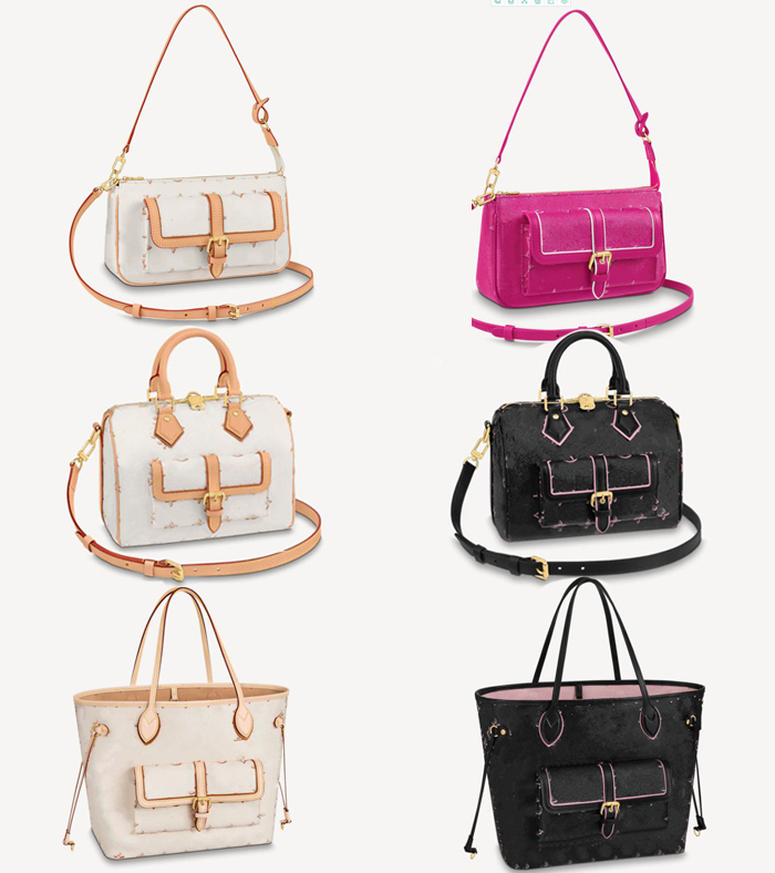 

M46137 M20919 Shoulder Bags Designer MM women vintage feel shopping bag buckle CROSSBODY handbag genuine leather canvas clutch shoulderbag purse tote