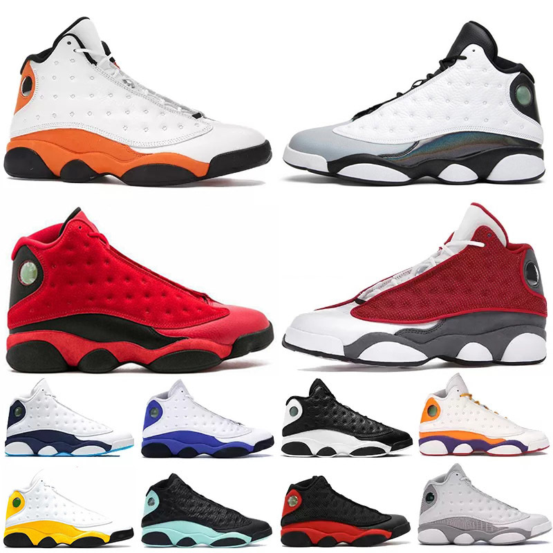 Date Arrivée 13 Hommes Basketball Chaussures Cour 13s TOP 1 2022 Violet Bred Lucky Vert Flint Jumpman Hommes Femmes Starfish Formateurs Rétro En