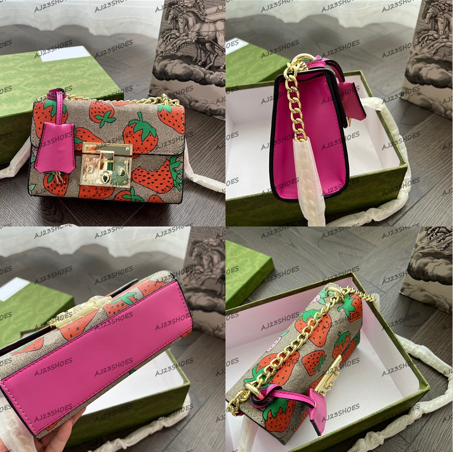 

Padlock Square bag Handbag Women's Designer Luxury CrossBody 2022 Ladies Shoulder Bag, 01