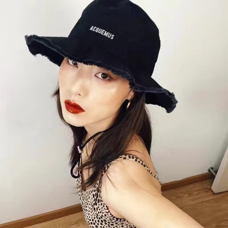 Spring Girls Foldable UV Protection Sun Hats Summer New Big Wide Brim Women Bucket Hat Outdoor Beach Panama Cap