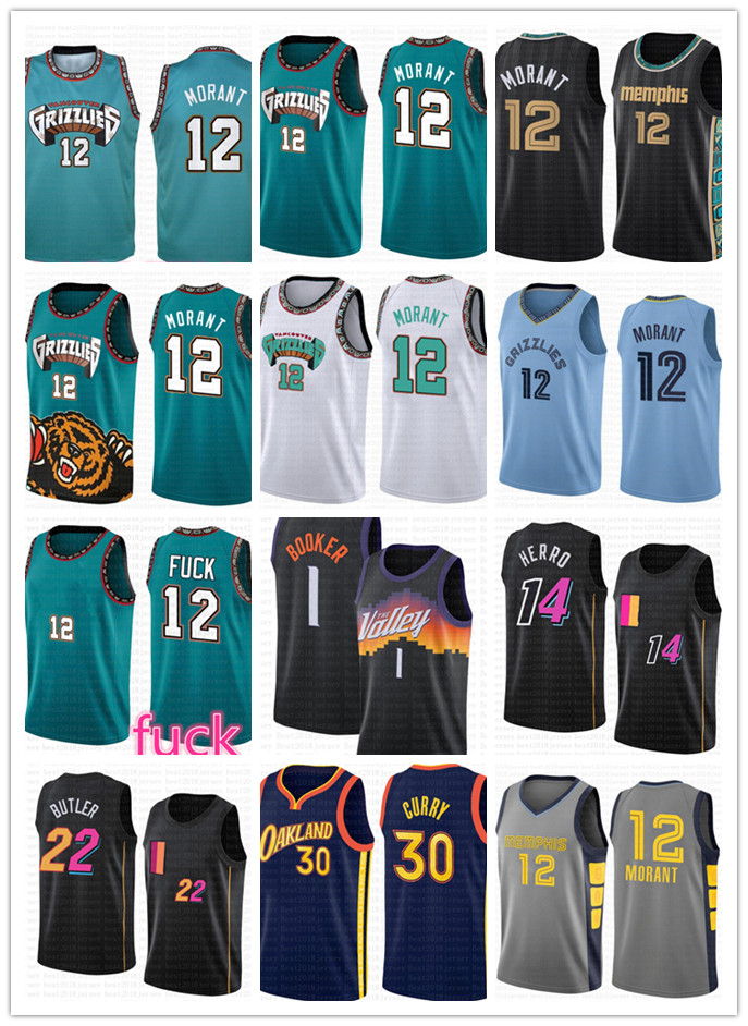 

2022 costom Ja Morant 12 Basketball Jersey Mens Shirts Youth Kids Jerseys Stitched and Embroidery
