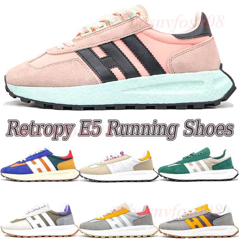 

2022 Retropy E5 Running shoes mens sports sneakers casual new style Cloud White Orange Core Black Grey Green Cloud size 36-45, Please leave a message