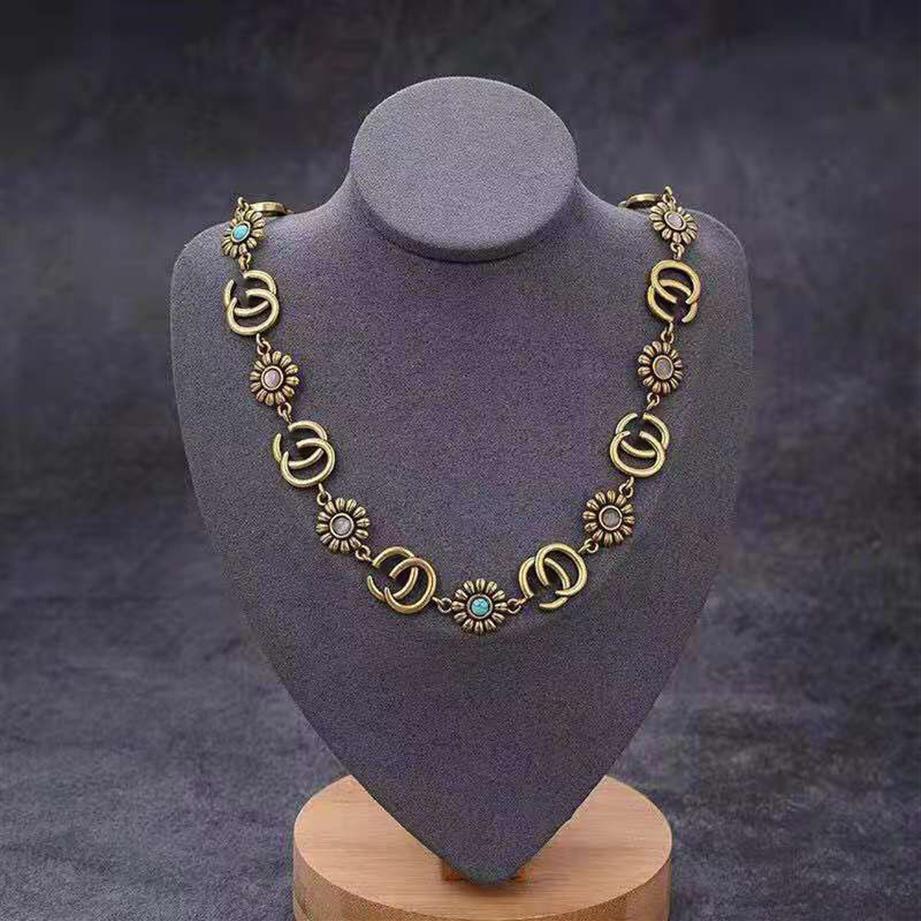 

the Same Small Daisy Necklace Bracelet Earring New Double g Turquoise Set219a