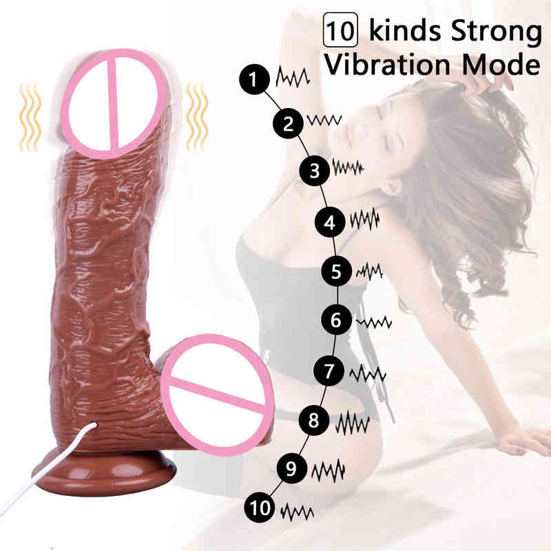 Toys Penis Super Big Vibrator Dildo with Suction Cup g Spot Vagina Massager Skin Feeling Realistic Cock Soft Material for Oral Sex Female-image-792050272