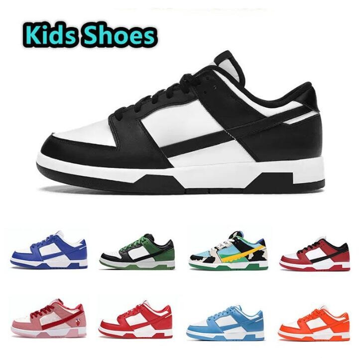 

Kid shoes Children Preschool Athletic Outdoor designer sneaker Trainers Toddler Girl Tod Chaussures Pour Enfant Sapatos infantis White Black UNC Child shoe, #6