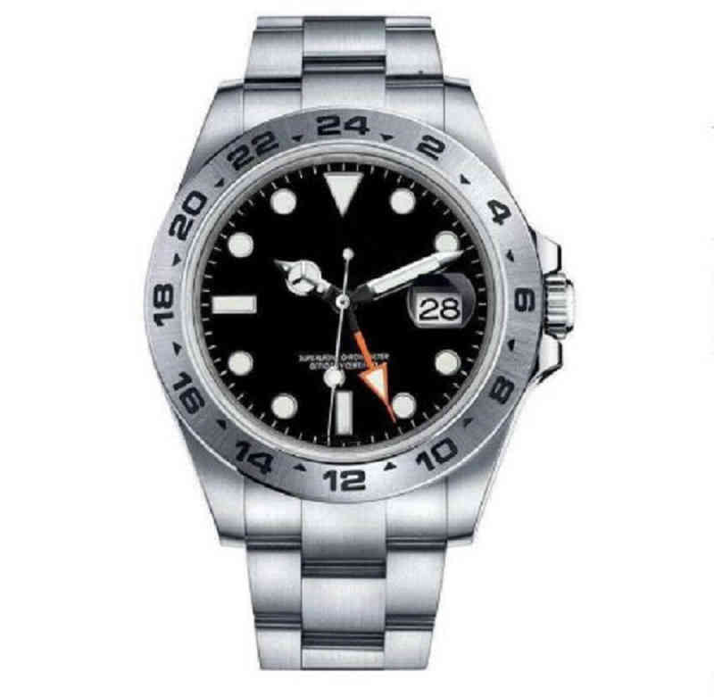 Rolesx uxury montre Date Gmt Top montre de luxe design diamètre 42mm automatique mécanique bouton pliant étanche montres