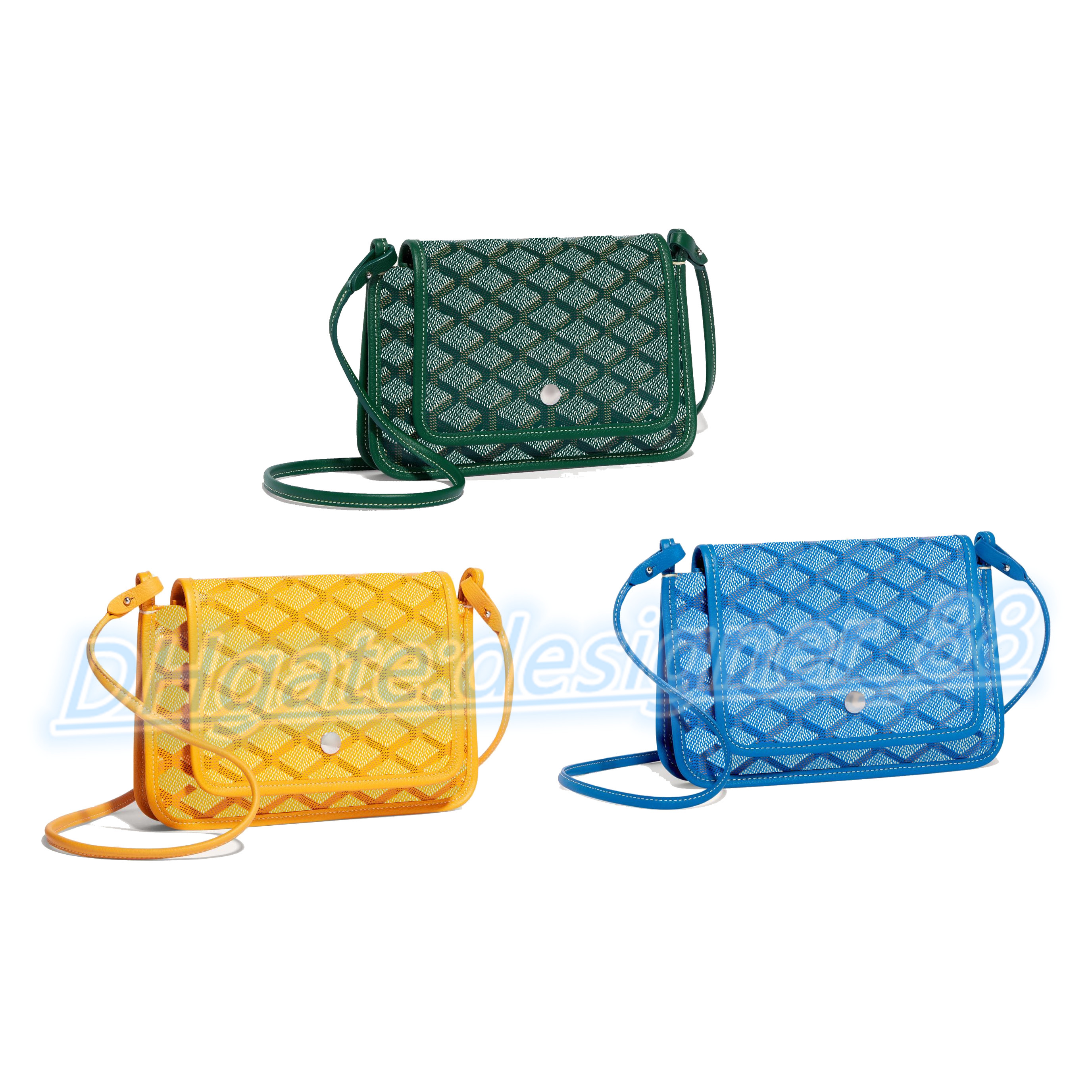 

Designer Women's mens bag Luxurys tote WOC messenger goya hobo CrossBody handbags envelope Leather totes Card Holder clutch tramp Wallets handbag Shoulder bags, Sky blue