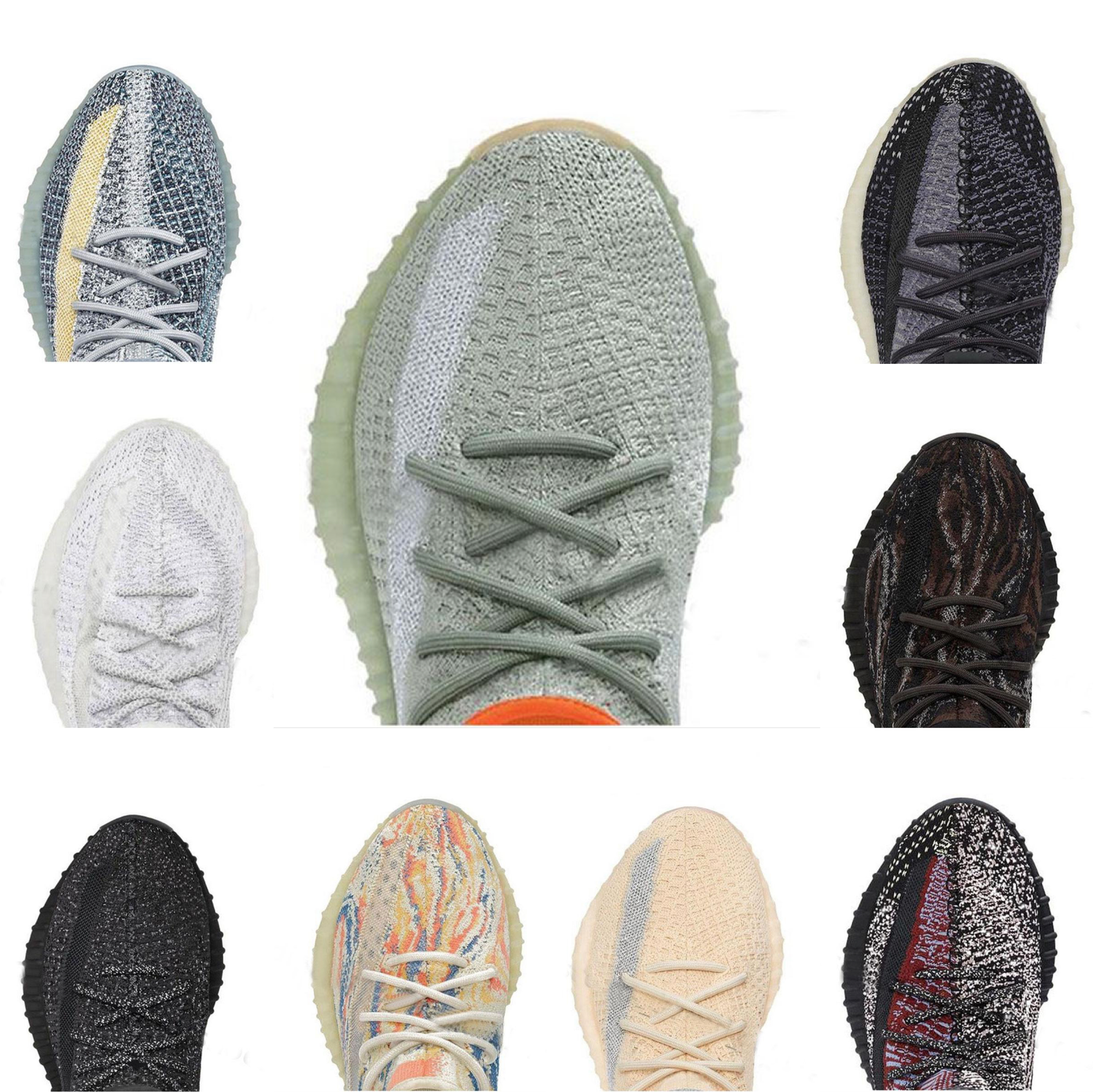 

2021 V2 shoes Static 3M Reflective Gypsophila Running Shoes Beluga 2.0 Sesame Butter Semi-frozen Yellow Cream White Zebra Mens Womens Sneakers with box, 49