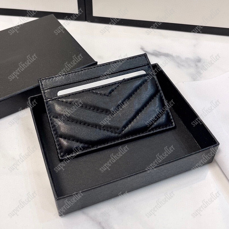 

Women Wallet High Quality Clutch Bag Leather Card Holder Designer Bags Mini Purse Classic Purses Business Handbags Key Ring Credit Cardholder Black Wallets Unisex