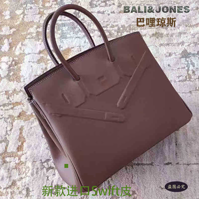 

birkins bags women totes shoulder herme birkins Pure hand sewn custom shadow phantom platinum women's bag French imported swift leather large capacity FUGH, No bag