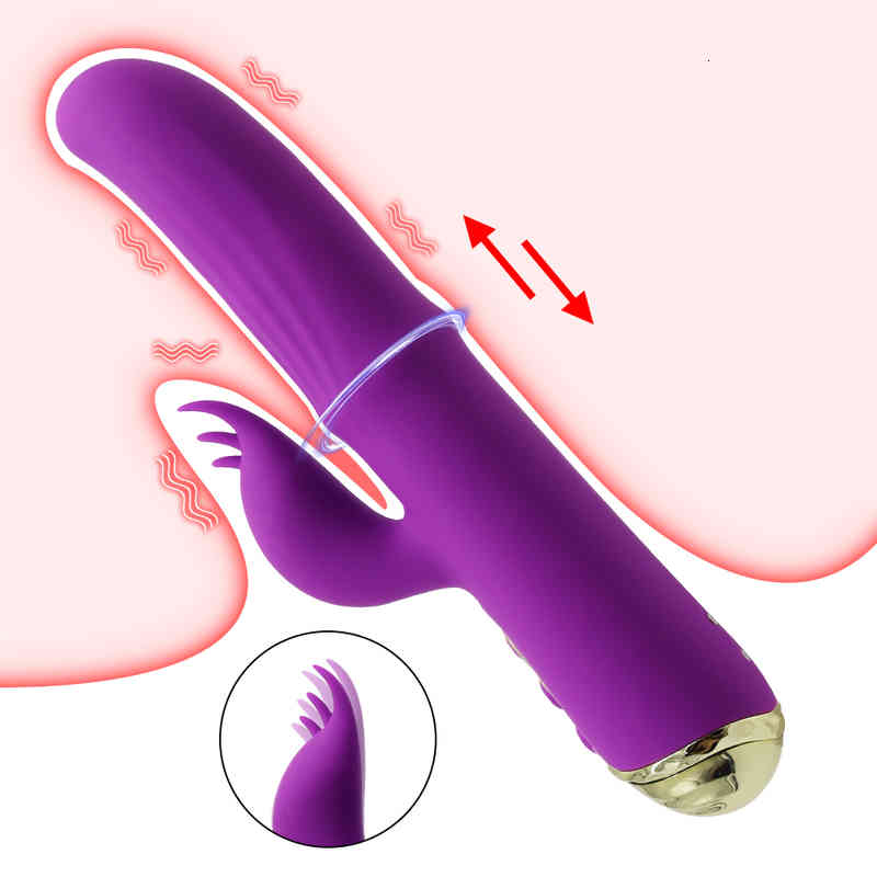 Toys Penis Cock Dildo Rabbit Vibrator Clitoral Licking g Spot Massager 12 Vibration Rotating Vaginal Stimulator Blowjob Adult Sex Toy for Women