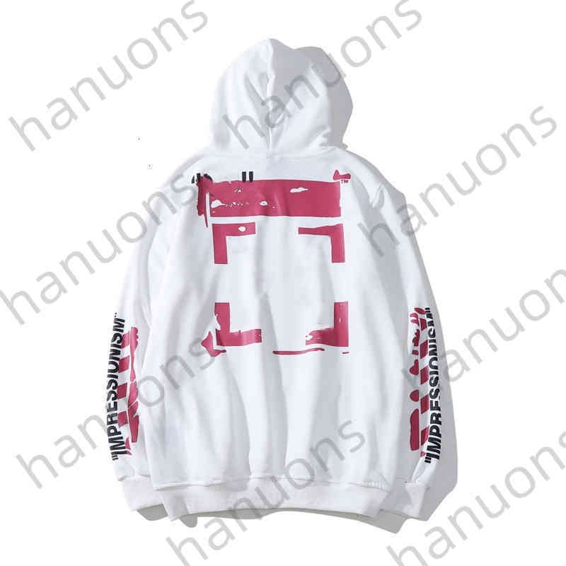 

Off Autumn and Winter hoodies sweatshirts Brand white jacket Graffiti Pink Arrow Hoodie Couple's Same Hooded Sweater for men brands tracksuits, 11