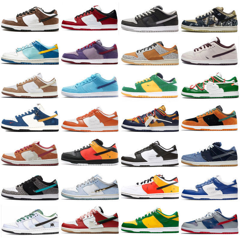 

Shoes Men women GS low Basketball designer Dunks casual CHICAGO Panda Vintage Green Grey Fog Syracuse UNC Court Purple Kentucky Sail, Have logos