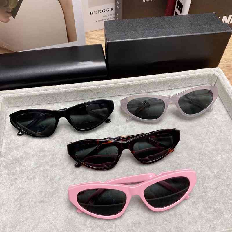 

Sunglasses Paris B plate cat's Eye Women's net red ins fashion fried dough twist leg men's bb07 DL88