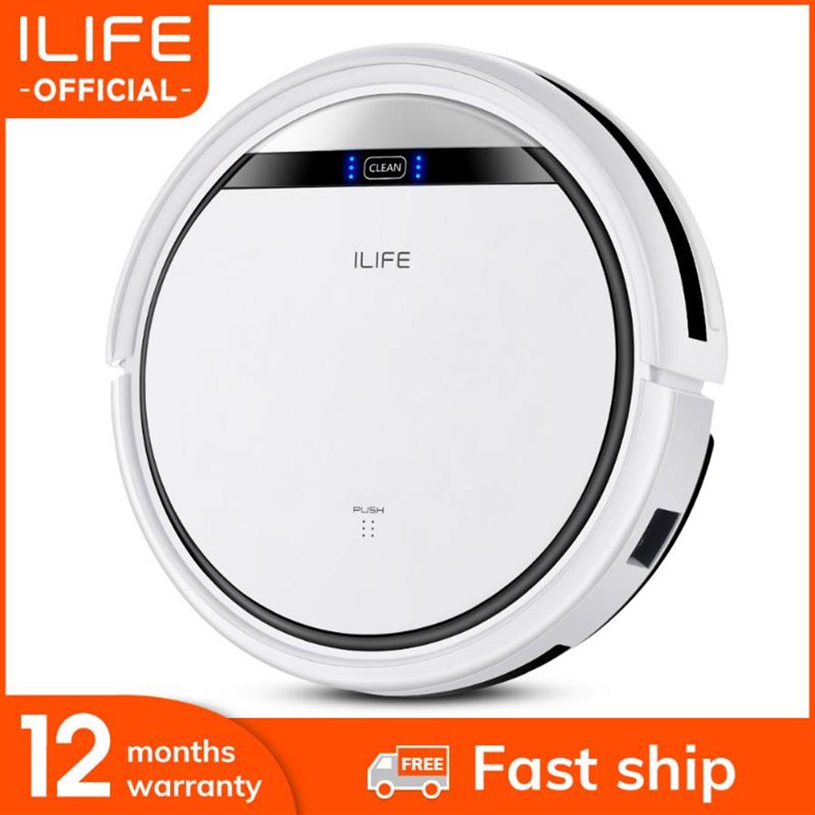 

ILIFE V3s Pro Robot Vacuum Cleaner Home Household Professional Sweeping Machine for Pet hair Anti Collision Automatic Recharge287H