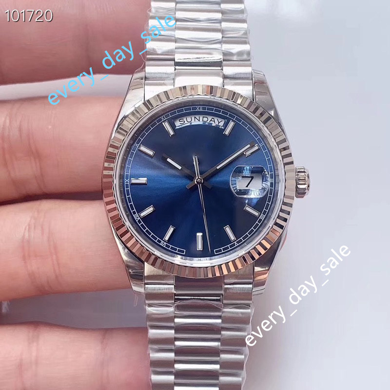 

6 Style Men's watches EW factory made 36mm 904L automatic mechanical watch 3255 movement sapphire ceramic waterproof luminous watch-2