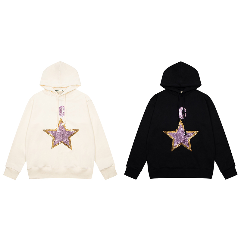 

Designer 22s Women Beaded Five-pointed Star Hoodie Mens Fashion Guccie Hoodie Sweatshirts Winter Man Long Sleeve Woman Pullover Clothes guccy, I need see other product