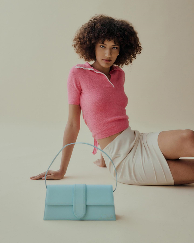 

Luxury womens mens large Designer Bag jacquem Le Bambino baguette WOC Leather fashion envelope tote clutch handbags Crossbody famous handbag Shoulder Bags Wallet, Box