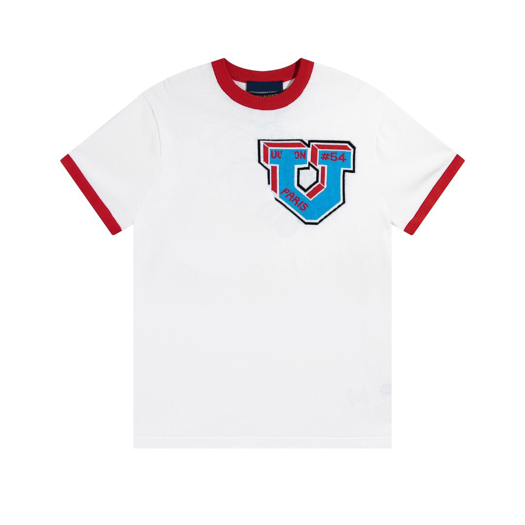 

Men's Plus Tees & Polos Round neck embroidered and printed polar style summer wear with street pure cotton we21