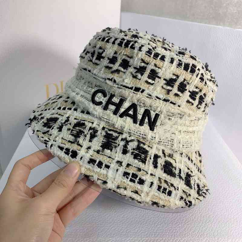 

Ball Caps Autumn and winter woolen hat children's small fragrance fisherman's South Korea Summer Black white fashion shopping breathable trend DTKG, 2# box