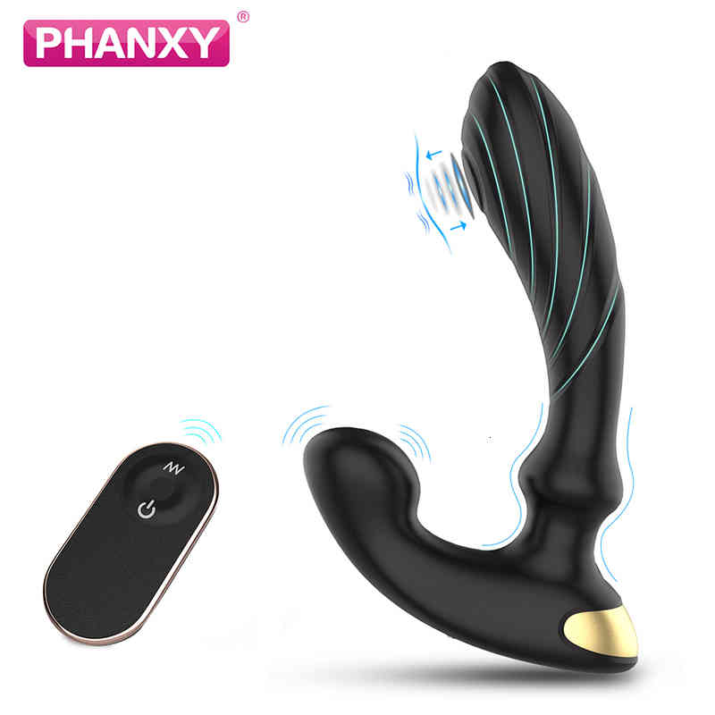 Toys Penis Cock Phanxy Wireless Control Male Prostate Massager Vibrator Anal Plug Women Masturbators Vagina Stimulator Dildo Sex Toy Female-image-792023949