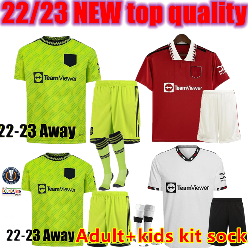 

22 23 player Fsan MansS UtdS soccer jerseys SANCHO RASHFORD MANS SHAW POGBA 2022 2023 Manchester football shirts fans MARTIAL B. FERNANDES Maillot Foot man kids kits, Grey
