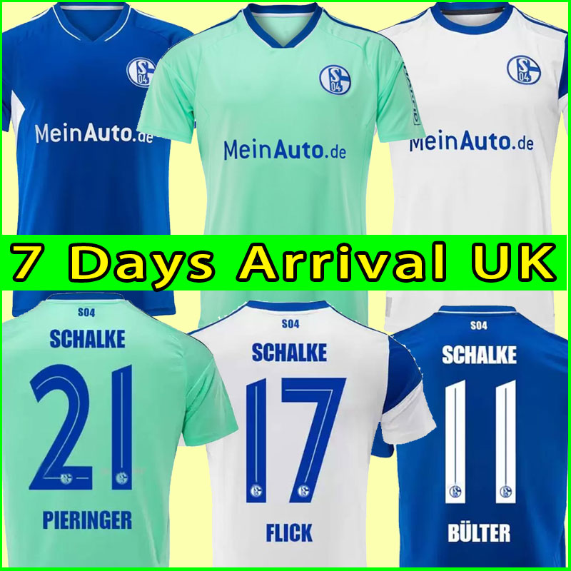 

22 23 Schalke 04 Harit Raman Soccer Jerseys Kutucu Schopf Serdar Football 2022 2023 Ozan Oczipka Sane Harit Mc Kennie Mascarell Uth Matondo Burgstaller Men -XXL, Home